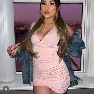 Pink dress